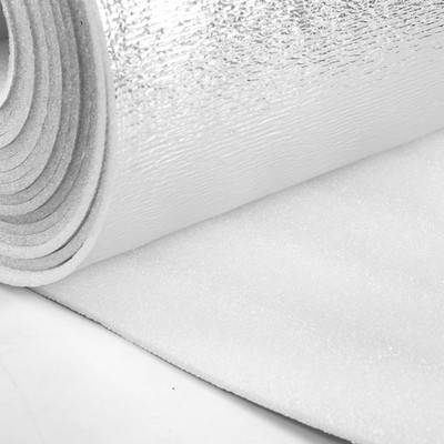 BASEMENT CRAWLSPACE FOAM 6MM R8 White Reflective Foil Insulation 500SQFT 4'