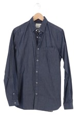 JACK & JONES camicia uomo casual blu taglia 48;M cotone