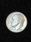 1959 D Roosevelt Dime 90% Silver Very Fine VF — photo 1