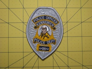 KENNEWICK, WASHINGTON, POLICE DEPARTMENT PATCH - POLICE UNITY TOUR