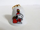 SNOOPY PEANUTS CHARLIE BROWN DETERMINED PORCELAIN MINI BELL CHRISTMAS ORNAMENT — photo 4