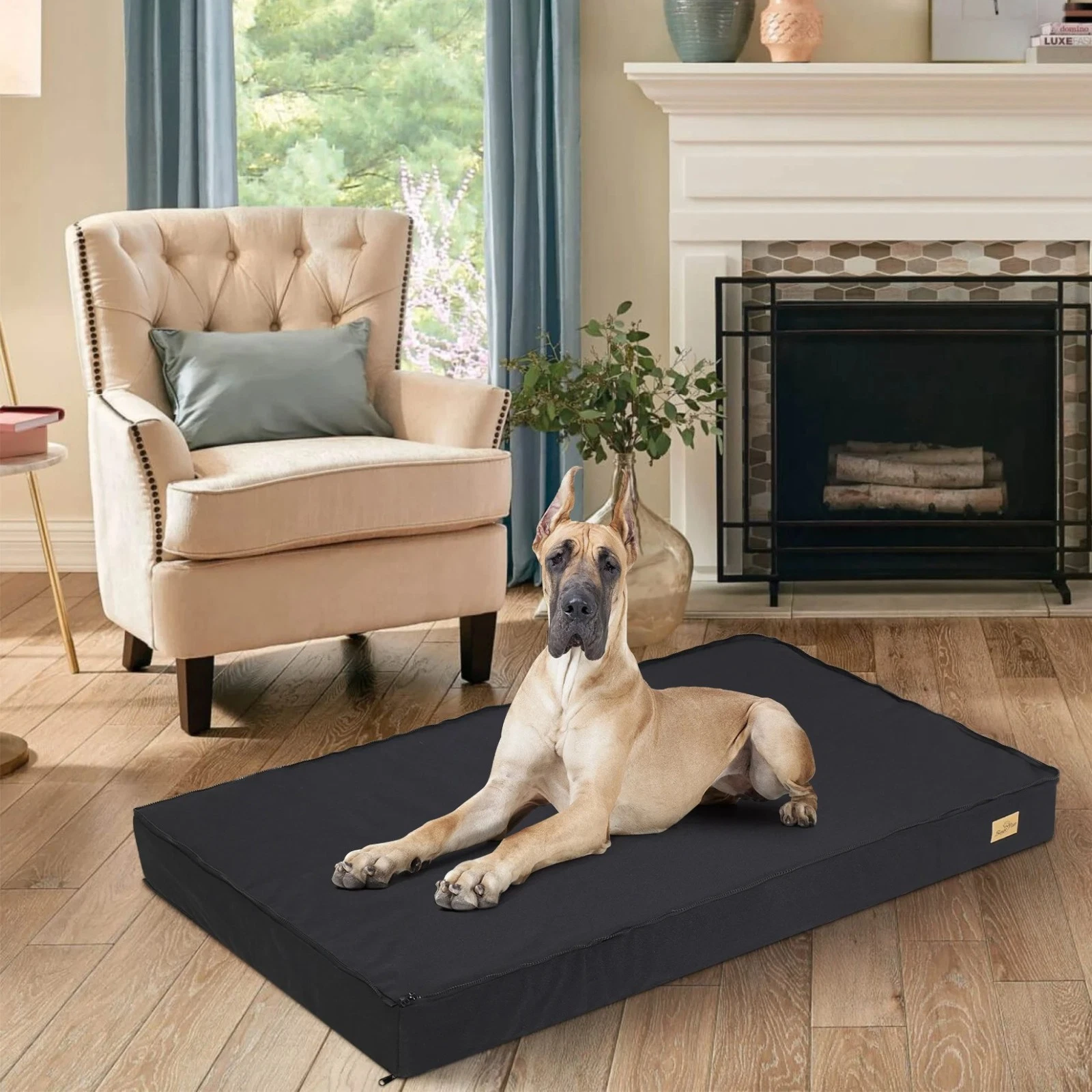 Extra Large Cool Waterproof Orthopedic Memory Foam Pet Bed S/M/L
Opens in a new window or tab