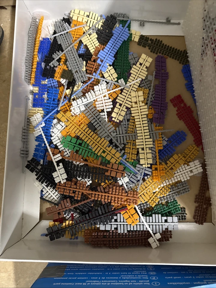 Ministeck Konvolut, 4 Kisten Mit Steinen Und Vorlage - Bild 3 von 4