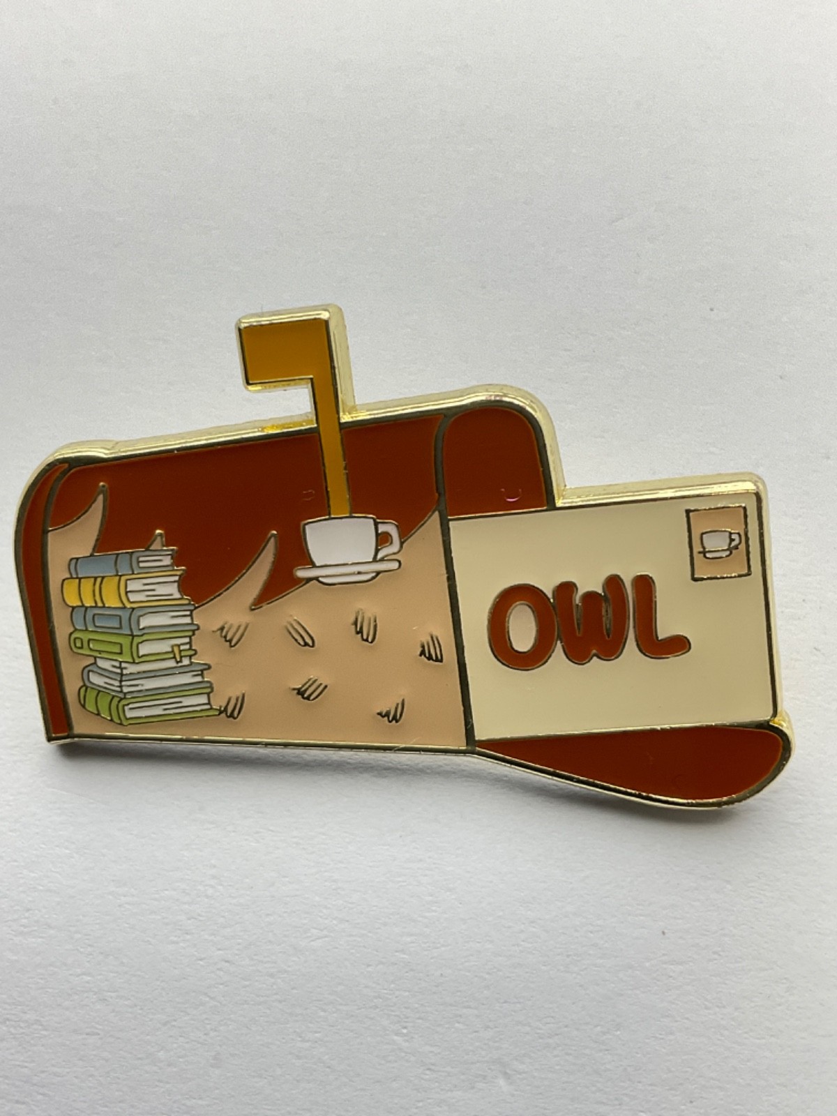 Disney Loungefly Pin Owl Pooh and Friends Mailbox G1