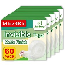 All-Purpose Invisible Tape for Crafts, 60 Roll