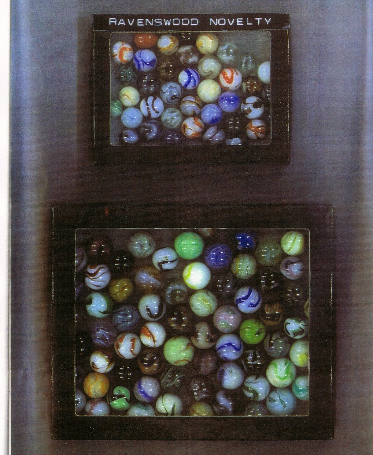 Ravenswood Glass Marbles - Illustrated History