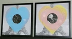 Taylor Swift Lover Live From Paris Heart Shaped Vinyl 2025 version Framed 2Pk
