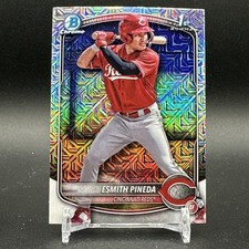 Esmith Pineda 2025 Bowman 1st Mega Box Mojo Refractor Cincinnati Reds BCP-37