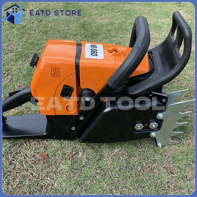 5.2kw mill saw no bar no chain MS660 Gasoline 92CC power chainsaw 2-strokes - Image 3 of 3