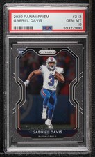 2020 Panini Prizm Rookie Gabriel Davis #312 PSA 10 GEM MT 00jx