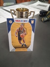 2020-21 Panini NBA Hoops Base Cassius Stanley Rookie RC #215 Indiana Pacers