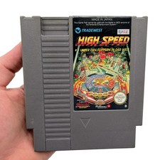 Thumbnail of ebay&reg; auction 306825873461 | Nintendo NES - High Speed Flipper Pinball  - Modul mit Schuber - Sehr Gut ✓