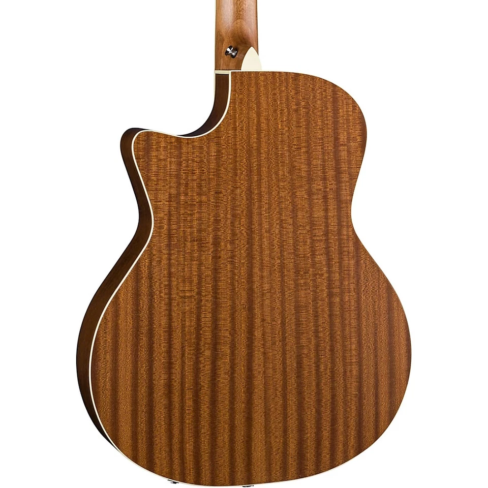 Luna Henna Paradise Select Spruce Acoustic-Electric Guitar Satin Natural - Image 2 of 4