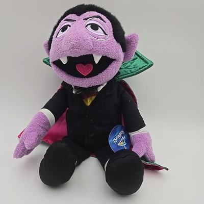 SeaWorld Sesame Street Count von Count Plush Stuffed Animal Medium