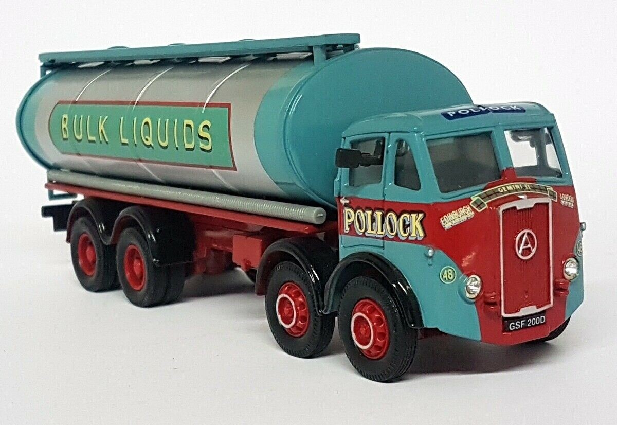 Corgi 1/50 97162 Atkinson Eliptical Tanker Pollock Musselburgh Model Truck