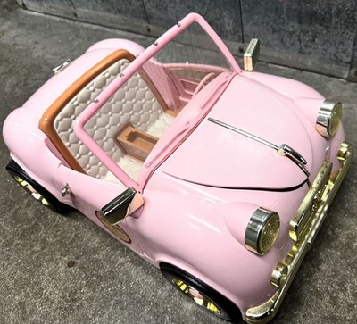 Our Generation Retro Car Pink Convertible for 18" Doll American Girl Lights  tags | eBay
