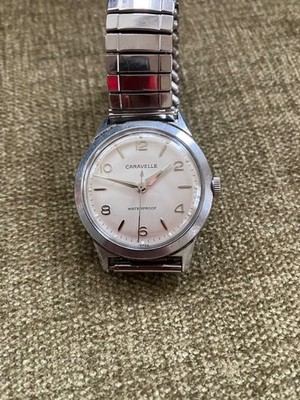 Vintage Caravelle by Bulova ~1965, Easy to read, Mechanical  display picture 2