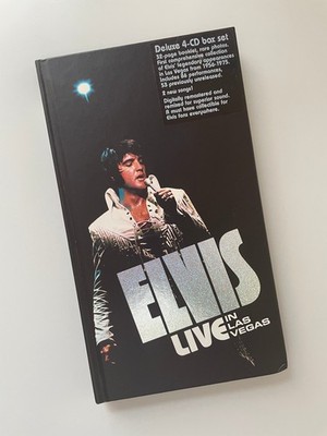 4CD Box BMG/RCA Elvis Presley - Live In Las Vegas - mit Booklet - rare tracks!