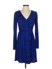 Nine West Women Blue Casual Dress S