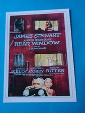 LA FINESTRA SUL CORTILE - 1954 - CARTOLINA MINI LOCANDINA CIAK - FILM CINEMA