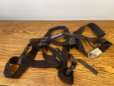 DMM SITZGURT ALPINIST RETRO 90'S BLACK ROCK CLIMBING HARNESS