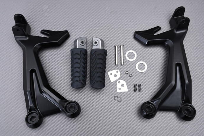 Repose-pieds Kawasaki Z650 2020-2025 repose pieds arrière moto de rechange noir