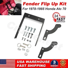 Rear Fender Flip Up Kit For Honda Atc 70 Models w/ Mounting Hardware 1978-1985