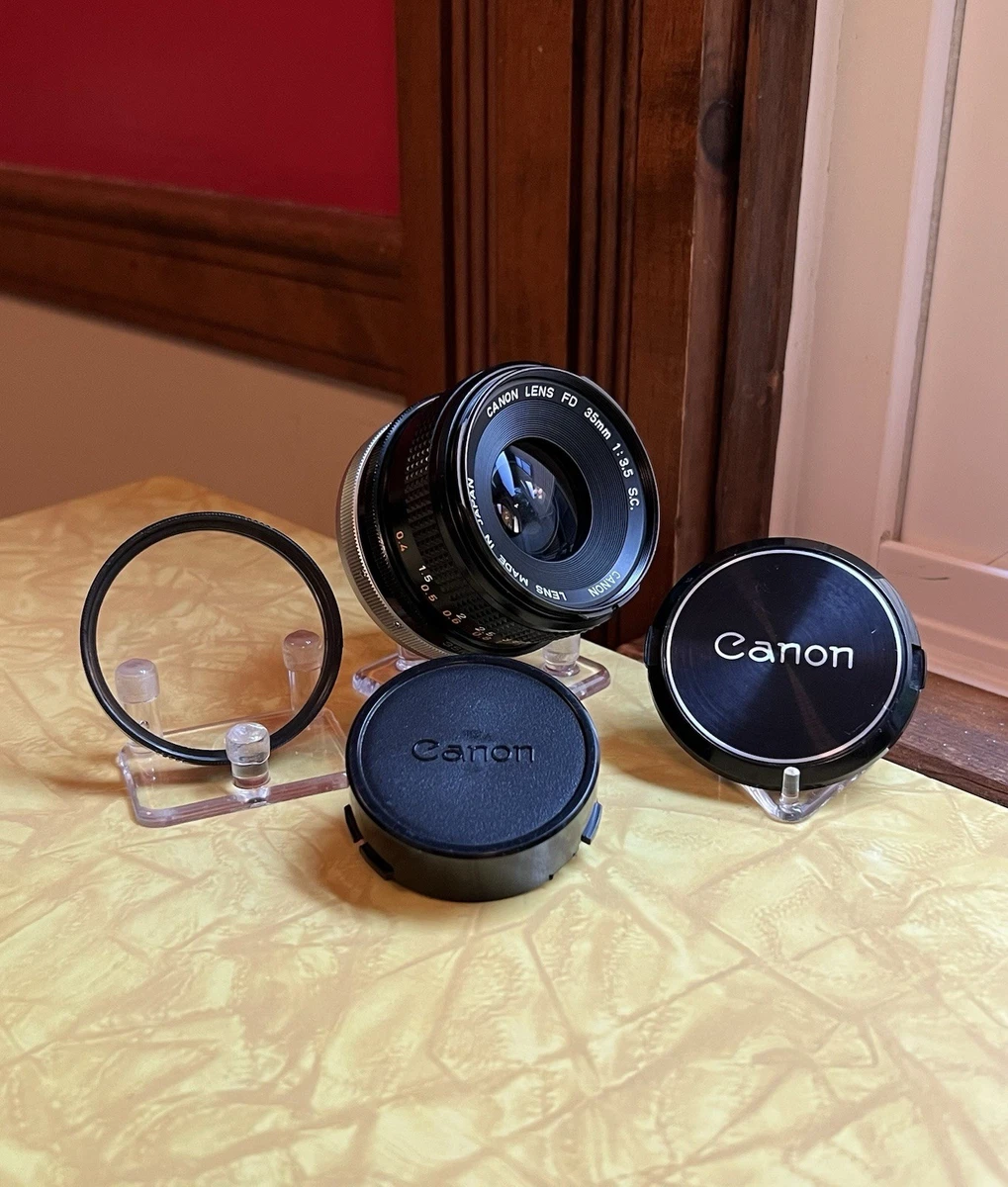 Canon FD 35mm Focal Camera Lenses for sale - eBay