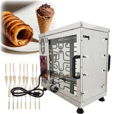 Electric Kurtos Kalacs Machine 8-Rod Chimney ...