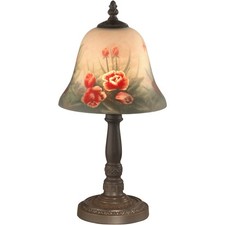 Dale Tiffany 10056/604 Evelyn Table Lamp Antique Bronze