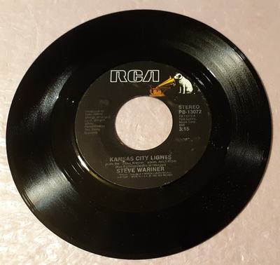 #ad #ad Steve Wariner Kansas City Lights The Easy Part#x27;s Over by RCA 7quot; Vinyl 45rpm $2.95