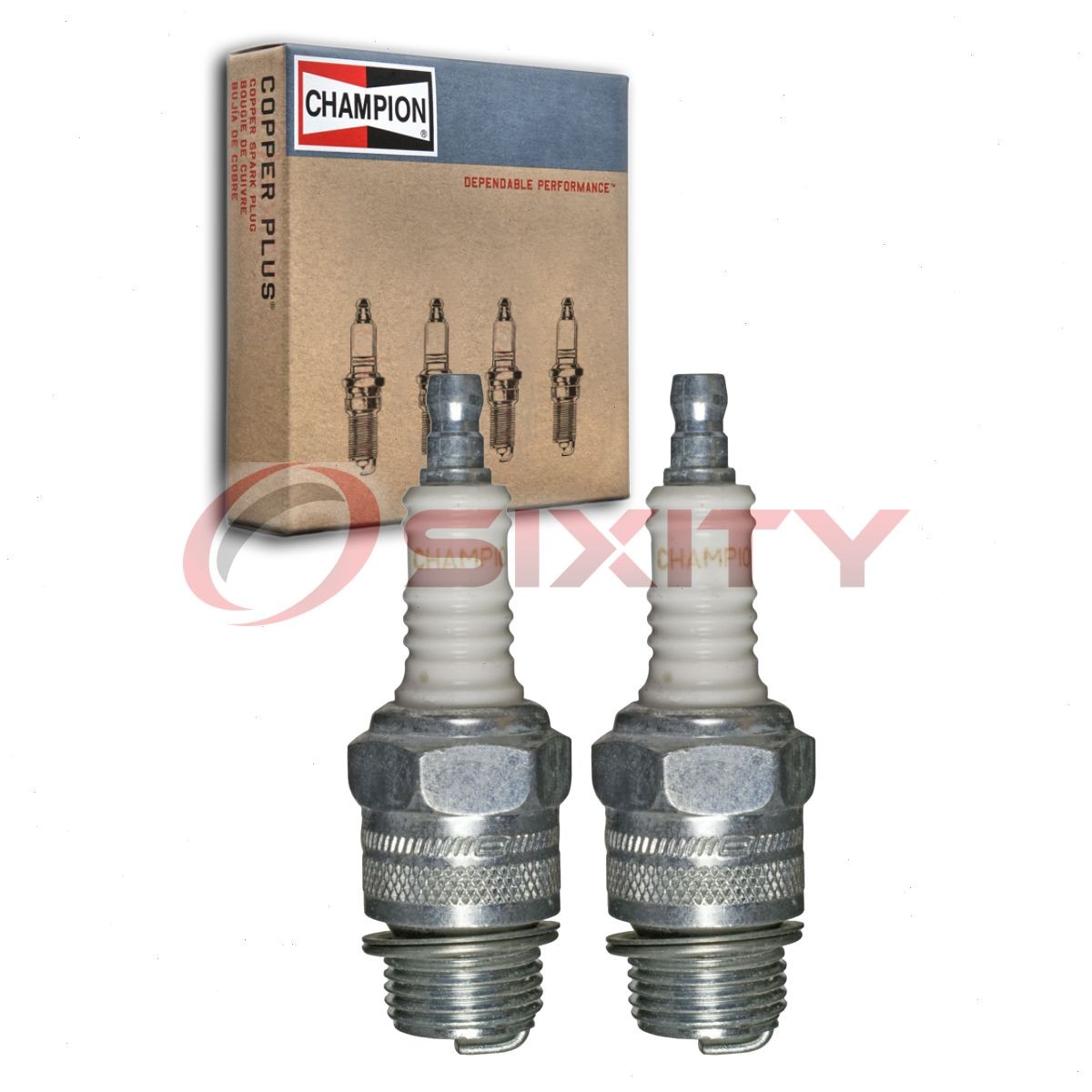 2 pc Champion Industrial 564 Spark Plugs for D16J 92231 82 2910 Ignition pl