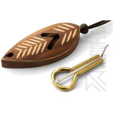 Potkin's Komus Jew's Harp Set "Dark Leaf" Case