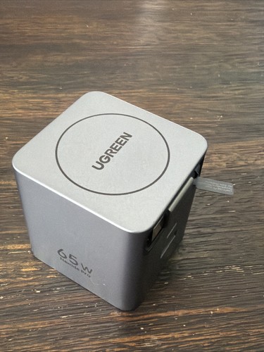 UGREEN Nexode 65W USB-C Charger Compact for Apple/Android Black PREOWNED