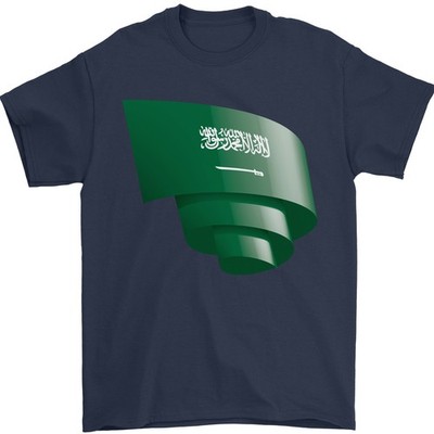 Krause Saudi-Arabien Flagge Arabisch Tag Fußball Herren 100% Cotton
