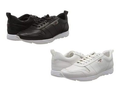 Hugo Boss Sneaker / Sneaker Hybrid Runn lt - Obermaterial Leder, Vibram Sohle, schmal