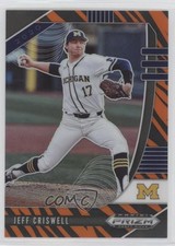 2020 Panini Prizm Draft Picks Tiger Stripes 30/99 Jeff Criswell #PDP58 1u6