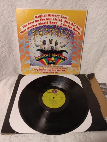 The Beatles - Magical Mystery Tour 1967 SMAL-2835 LP Vinyl W/G+ Scratches