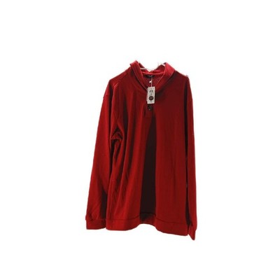 COOFANDY Pullover XL Bordeaux Langarm XL Herren Fashion Trend