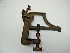 Vintage Ironing Board Clap Cast Iron Pat. Feb. 17, 1903 Americana Folk Art