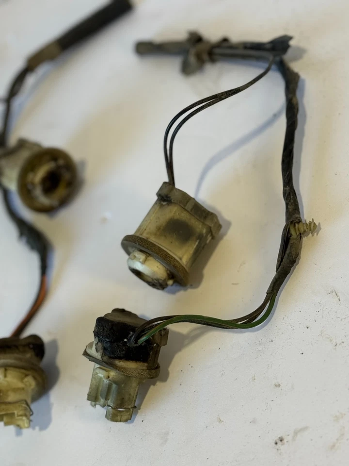 FORD F150 F250 F350 1987-1996 LUZ TRASERA LUZ FRENO ARNESES COLETA PAR  Foto 4 de 4