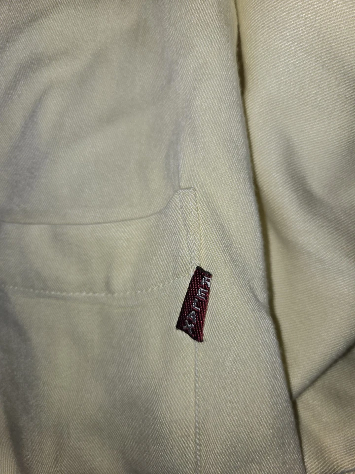 Camisa Tommy Bahama Turista en el Paraíso Vacaciones Playa Hawaiana Para Hombres Grande Amarilla Foto 4 de 4