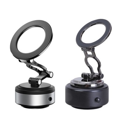 Electric Vacuum Suction Phone Holder Adjustable Foldable Car Mount Rack