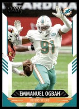 2021 Score Emmanuel Ogbah Miami Dolphins #34