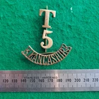 WW1 5th Territorial Battalion East Lancashire Regiment Shoulder Title Badge