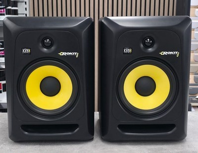 KRK Rokit 8 G3 Studiomonitore Paar RP8G3 Aktiv Powered Lautsprecher neuwertig getestet