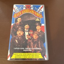 Blackadder Goes Forth - Captain Cook / Corporal Punishment / Major Star VHS 1990