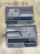 1989-1992 Ford Bronco Ii Ranger Manual Door Panels Oem Blue