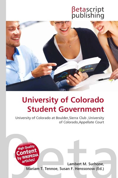 Lambert M. Surhone (U. A.) | University Of Colorado Student Government | Buch-image