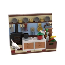 Compatible Swedish Chef's Kitchen Model 143 for 71033 Building Kit